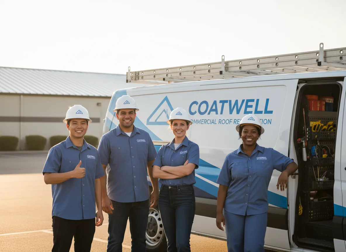 Commercial roof coating company in Maysel, WV